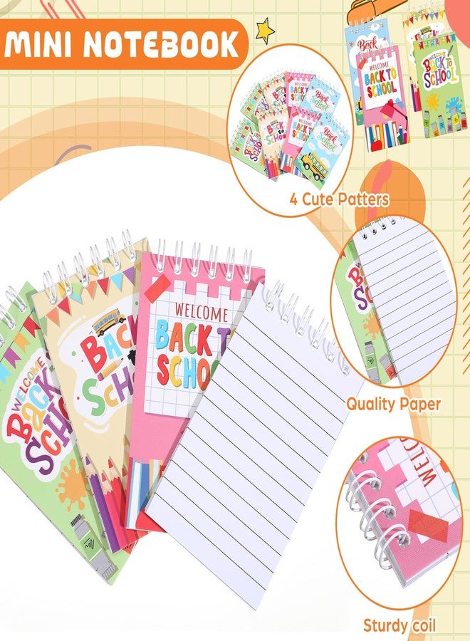 Kolldenn 84Pcs Back to School Stationery Set First Day of School Party Favors Welcome Gifts Bag Include 28 Mini Notebook 28 Pencil 28 Gift Bag for Classroom Gifts Goodie Bags Fillers Party Favors - Image 4